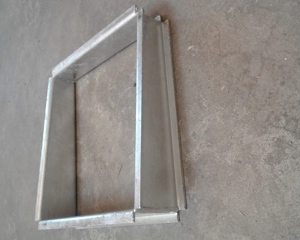 Elbow 5deg 240x240 galv. M&M